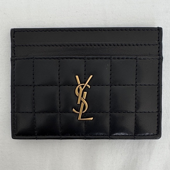 Saint Laurent Accessories - YSL Saint Laurent Cassandre card holder